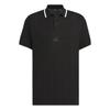 Knit Polo Golf Casual Comfortable Breathable Stylish Short Sleeve Polo Shirt Men Tops Black JG1359