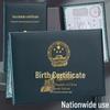 Universal Baby Document Holder: Birth Certificate & Vaccine Record Protector