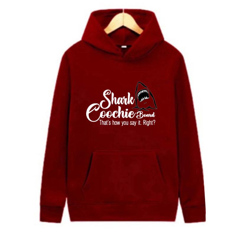 Осенне-зимняя новая персонализированная одежда с принтом Shalk Coochile Boald для мужчин и женщин, толстовка с капюшоном для любителей, пуловер, спортивная толстовка для бега