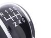 Skoda Fabia I 99-08 Gear Shift Knob Black & Gaiter 6 Speed