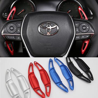 Лепесток переключения передач для Toyota Fortuner Camry SE Corolla GR XR XSE Sedan Crown RS RAV4 Автомобильный руль Расширитель передач Наклейки DSG