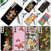Чехол для телефона 'Хиппи Грибная Лягушка' для Samsung Galaxy S25 Ultra S9 S10 S20 FE S21 S22 S23 S24 Plus S24 Ultra