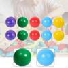 10 шт. Деревянные шарики Учебные материалы 4,5 см Игрушка для сортировки по цвету Игрушки для счета для мальчиков и девочек