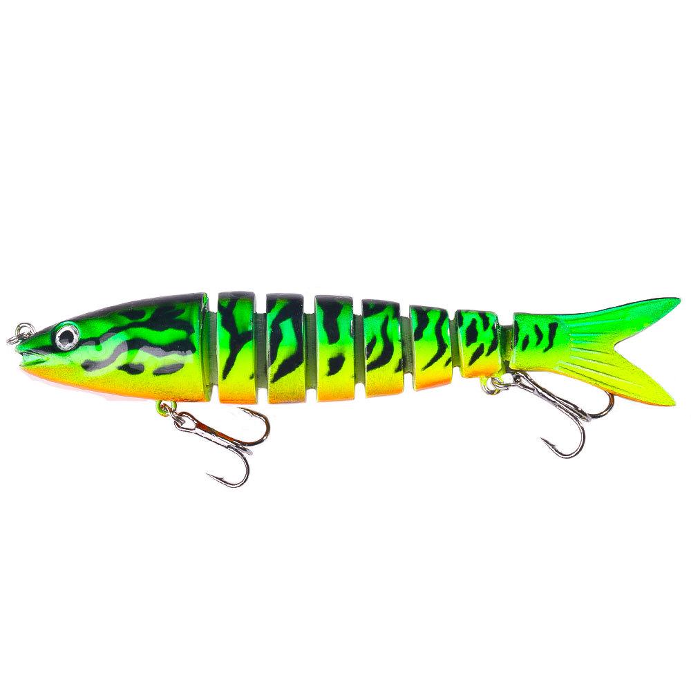 Бионическая рыболовная приманка с несколькими сочленениями - 16 цветов, 13 см/18 г