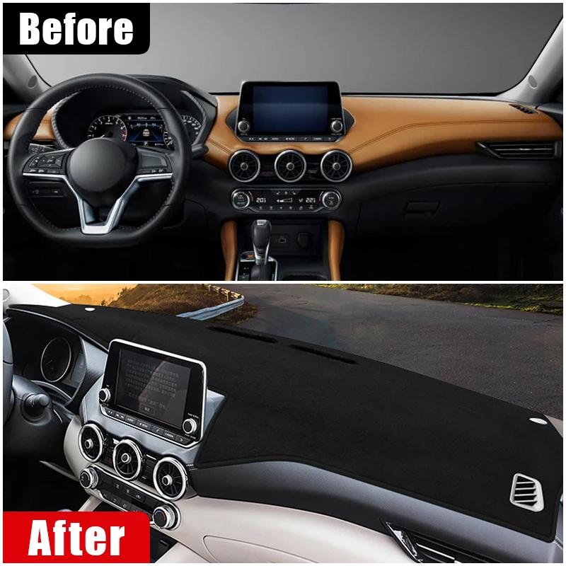 Автомобильные аксессуары для Nissan Sentra Sylphy B18 2020 2021 2022 2023 2024 Крышка приборной панели, защита от света, солнцезащитный козырек, анти-УФ-ковры