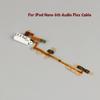 Power Audio Jack Volume Button Flex Cable For Ipod Nano 6 6Th Gen White Replacement