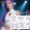 Охотники на демонов K-Pop Аниме Косплей Временные тату-наклейки