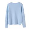European and American style, new women's clothing, foreign style, versatile, fashionable, fashionable, solid color cardigan sweater