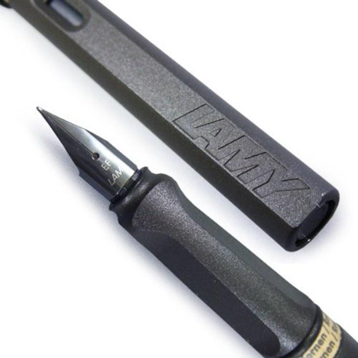 LAMY Safari Fountain Pen Black Fine Nib L17-F