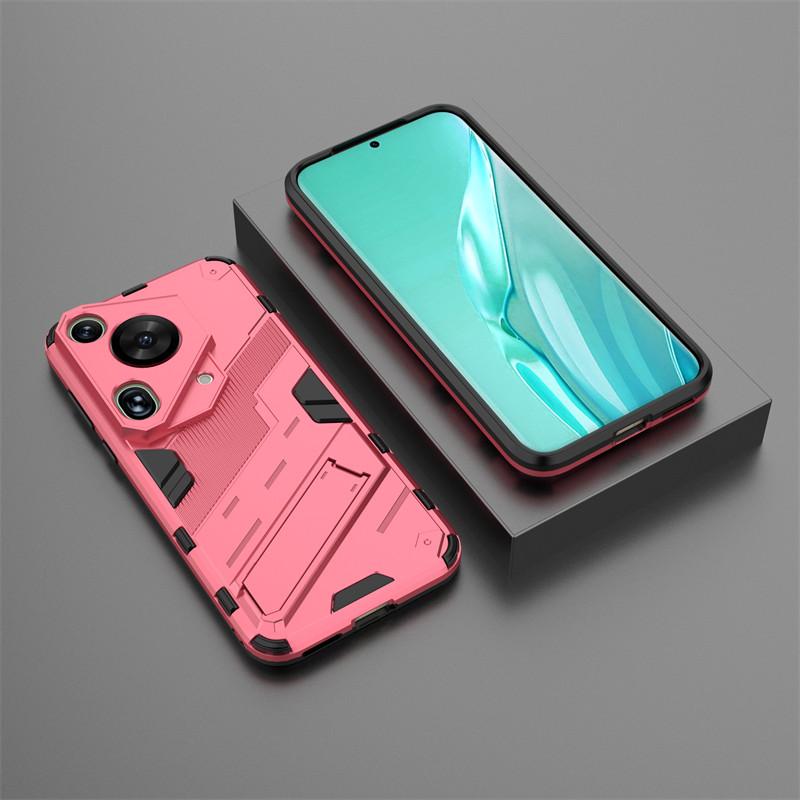 For Huawei Pura 70 Pro Plus Case Huawei Pura 70 Pro Plus Ultra Cover Shockproof TPU Armor Silicone Stand Protective Phone Cover