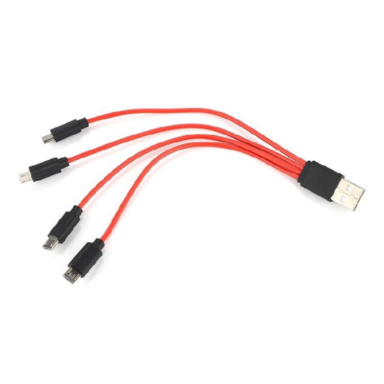 Кабель для множественной зарядки 4 в 1, несколько адаптеров Micro USB, зарядный шнур Micro USB