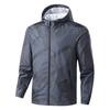 Men's Jacket, Spring and Autumn Light and Breathable Outdoor Casual Hooded Jacket, Sports Trench Coat