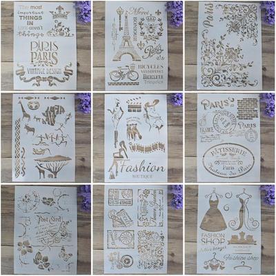 Шаблон декоративного трафарета с буквами размера А4, трафареты для рисования своими руками, скрабукинг, роспись по дереву, холсту, полу, стенам и плитке