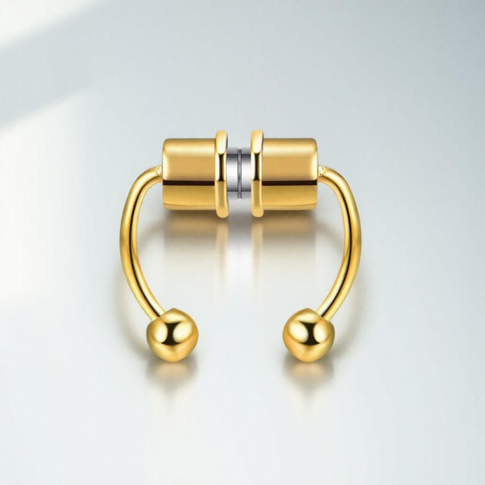 Магнитные кольца-подковы для носа из нержавеющей стали, имитация септума, клипсы-кольца, подарок для женщин и девушек