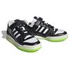 Adidas Forum Low Black Neon Green Женские кроссовки Core-Black Off-White HQ4425
