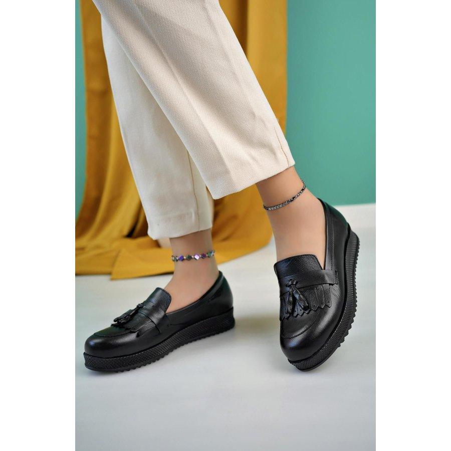 Женская повседневная обувь из натуральной кожи Мокасины