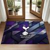 Ковер с дизайном Tottenham Hotspur из хрустального бархата Мягкий декоративный коврик для спальни и прихожей