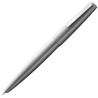 Lamy 2000 Серебряная перьевая ручка Элегантная перьевая ручка с бархатисто-матовым покрытием и корпусом из нержавеющей стали Золотое перо 14К Платиновое перо Размер пера M - - (частично