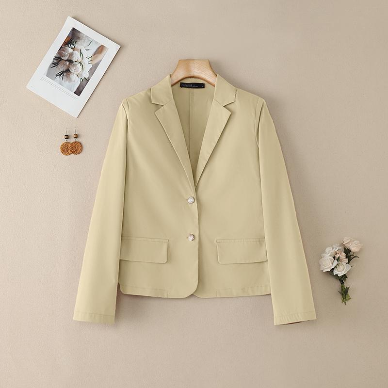 ZANZEA Женский повседневный кардиган-блейзер тонкий с отложным воротником, свободного кроя, с длинными рукавами