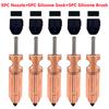 For Flashforge Adventurer 5X Upgraded Detachable Replacement Nozzle 0.25/0.4/0.6/0.8mm AD5X Bimetallic Hardened Steel Nozzle