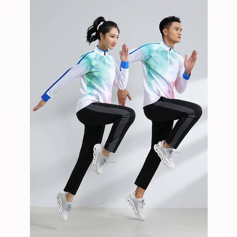 Бадминтон Теннис Форма Спортивная одежда Куртки Осень и Зима Мужские и Женские Костюмы-куртки Форма для группового выступления Наградная форма