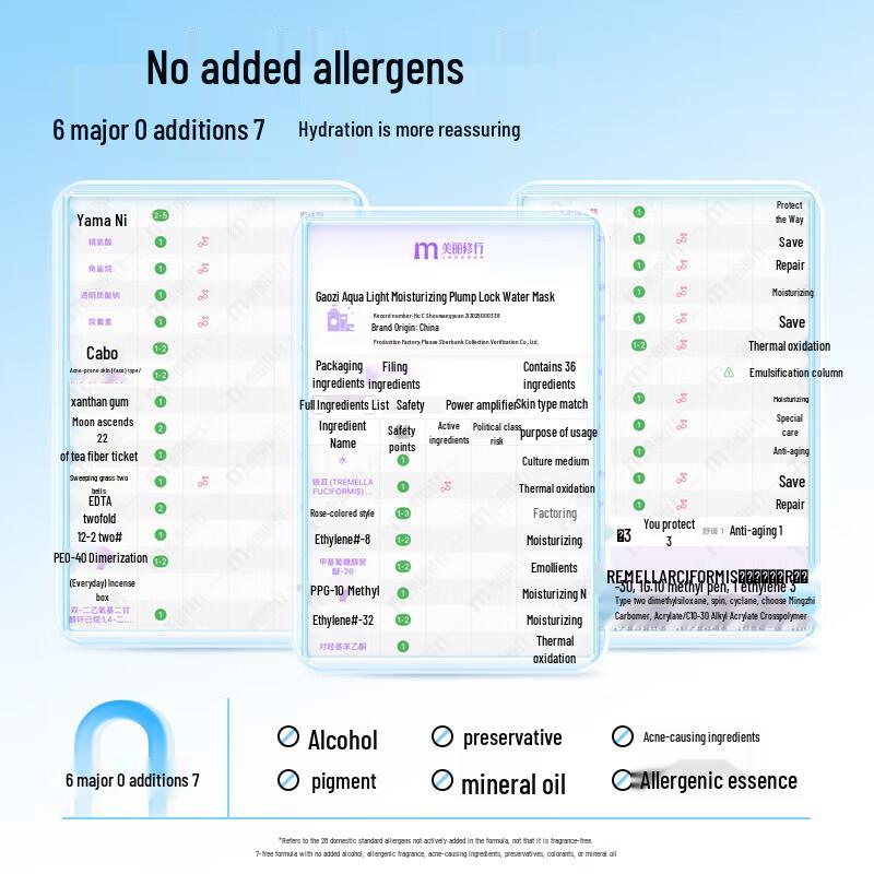 Gozi Honeycomb Reservoir Hydrating Mask