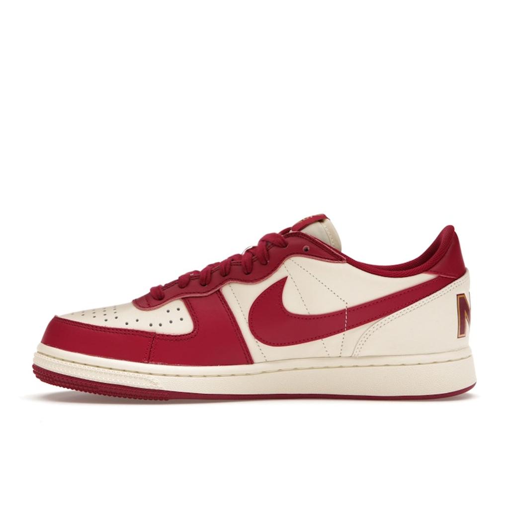 Nike Терминатор Лоу Нью-Йорк против. Мужские кроссовки NY Red Coconut-Milk Noble-Red FN6842-113