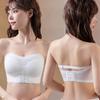Без бретелек спереди пряжка подъемный трубчатый верх тип сборки бесшовное нижнее белье большого размера женское красивое заднее нескользящее полная чашечка закрывает грудь прикрытие
