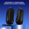 EJGAME Switch 2 Mouse Compatible with Metroid Prime Ergonomic Design for Long Set of 2 Joy-Con Adapter, 4, Plug-and-Play, Playtime, (Black)