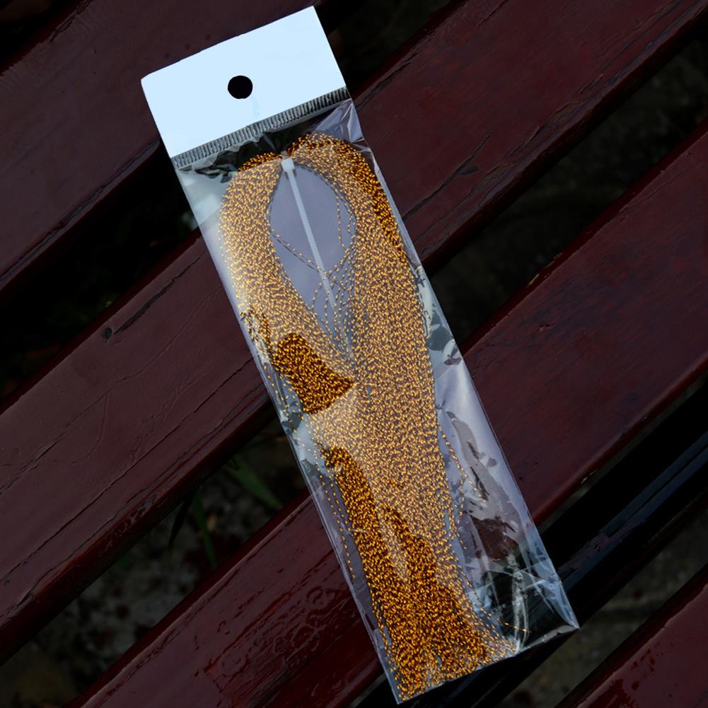 Искусственная приманка скрученная Flashabou Tinsel Fly Fishing Typing Crystal Flash для Jig Hook Shinning Fishing Lure Making