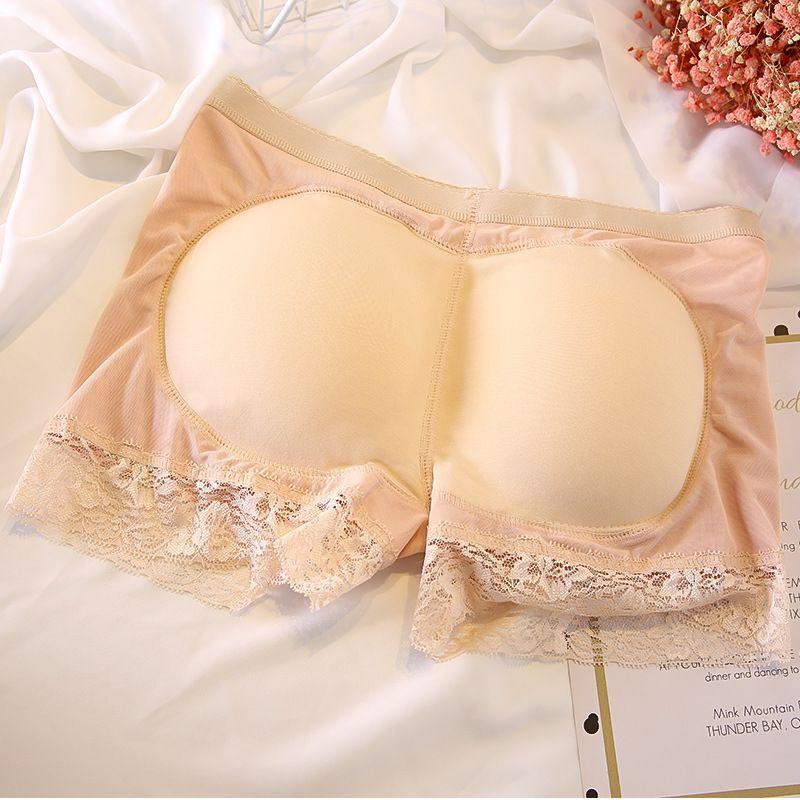 Padded Lace Butt Lifter Shapewear Panties Shaper Pants Woman Fake Ass Underwear Buttock Shaper