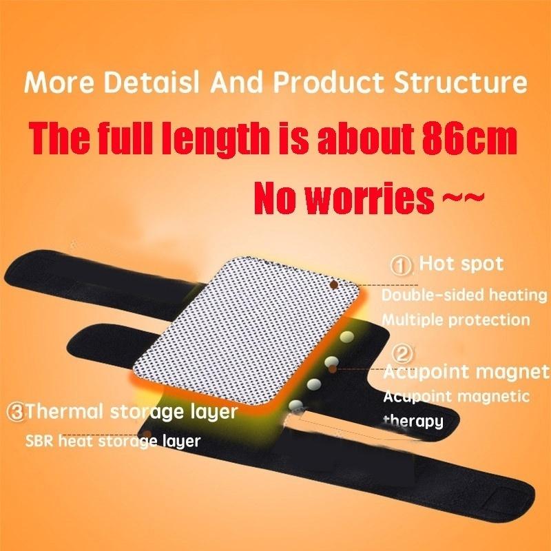 Регулируемые турмалиновые магнитные самонагревающиеся наколенники с турмалиновой терапией для поддержки колена