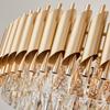 Modern Bedroom Living Dining Room Lighting Luxury Crystal Pendant Lights Gold Ceiling Chandelier Indoor Decorations Led Fixture