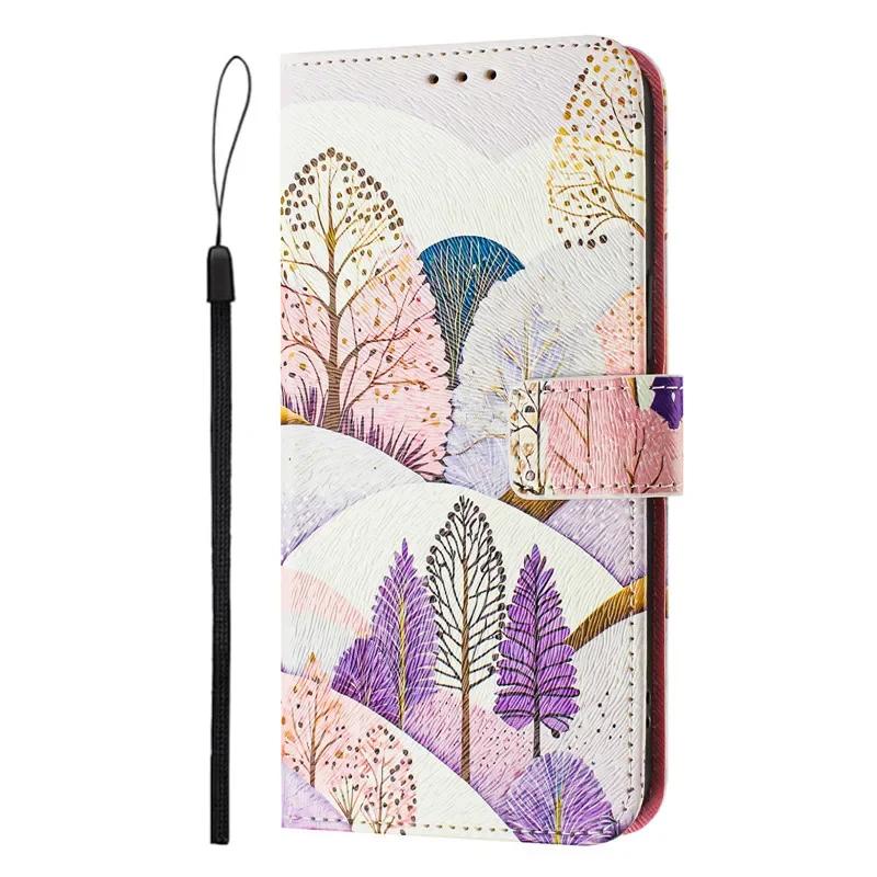 Роскошный кожаный чехол-книжка для Redmi 14C, чехол-книжка для Xiaomi Redmi 14C 14R A4 Turbo 4 5G 14 C, кошелек, сумки, чехлы с цветами, накладка