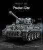 Tiger 97001 Тяжелый Танк Военная Модель Конструктор с Минифигурками