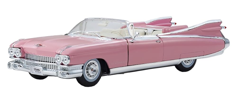 Kyosho Maisto 1/18 Diecast Model Car Cadillac Eldorado Biarritz 1959 Pink Finished Model MS36813P1