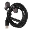 Wired Earphone Noise Isolation Volume Control Type C Headphone with Microphone for Smart Phone