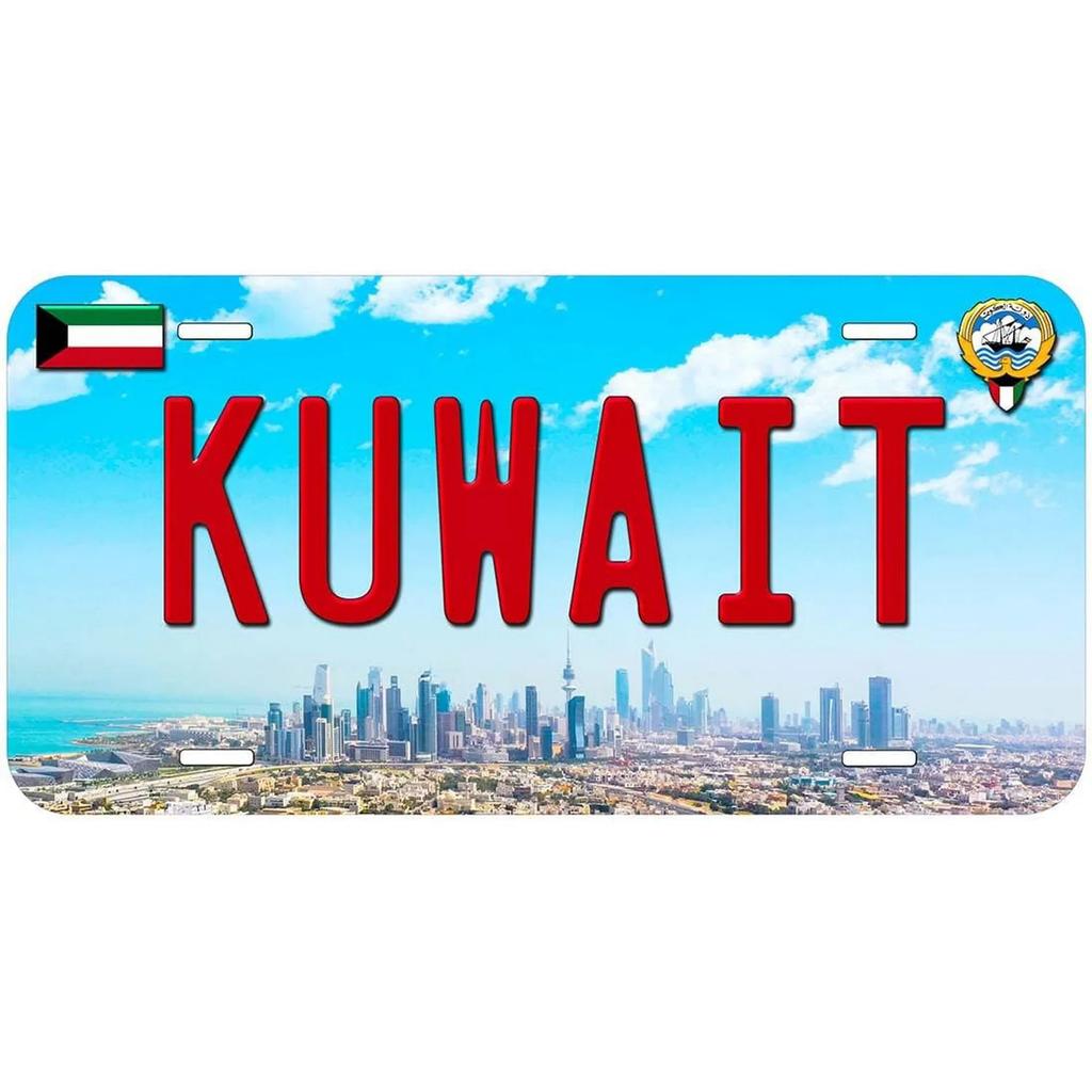 Vintage License Plates Decoration Signs Vintage Dubai Munich Madrid Moscow City Tags Metal Automotive Signs For Car Front