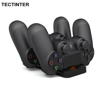 USB-порт, двойная зарядка для контроллера PS4, док-станция, держатель-подставка для Playstation 4, двойной геймпад