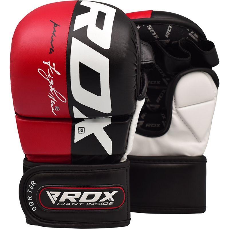 RDX GGL-T6 MMA Gloves Red S