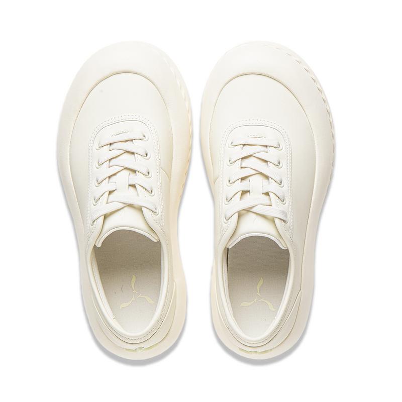 Li-Ning 1990 Удобные Универсальные Амортизирующие Прочные Низкие Кроссовки Женские Кроссовки Off-White ALHU006-1