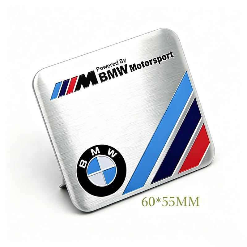 Metal Sticker Body Trunk Decal Emblem Badge Racing Style Exterior Modified Parts For BMW X1 X2 X3 X5 X4 X6 X7 iX3 F20 F10 F07 E7 WM0