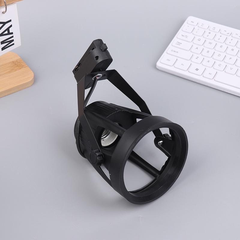 Светодиодный цоколь E27 Par30 для трековой системы 2/3 провода Держатель для потолочных светильников Магазин одежды Гостиная Коммерческое использование