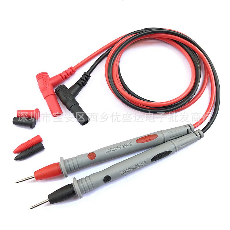 Universal Silicone Multimeter Test Leads 20A Antifreeze