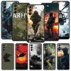 Военный Армейский Спецназ Чехол для Телефона Для Samsung Galaxy S26 Ultra S25 Plus S24 FE S23 S22 5G S21 S20 Чехол Черный Мягкий