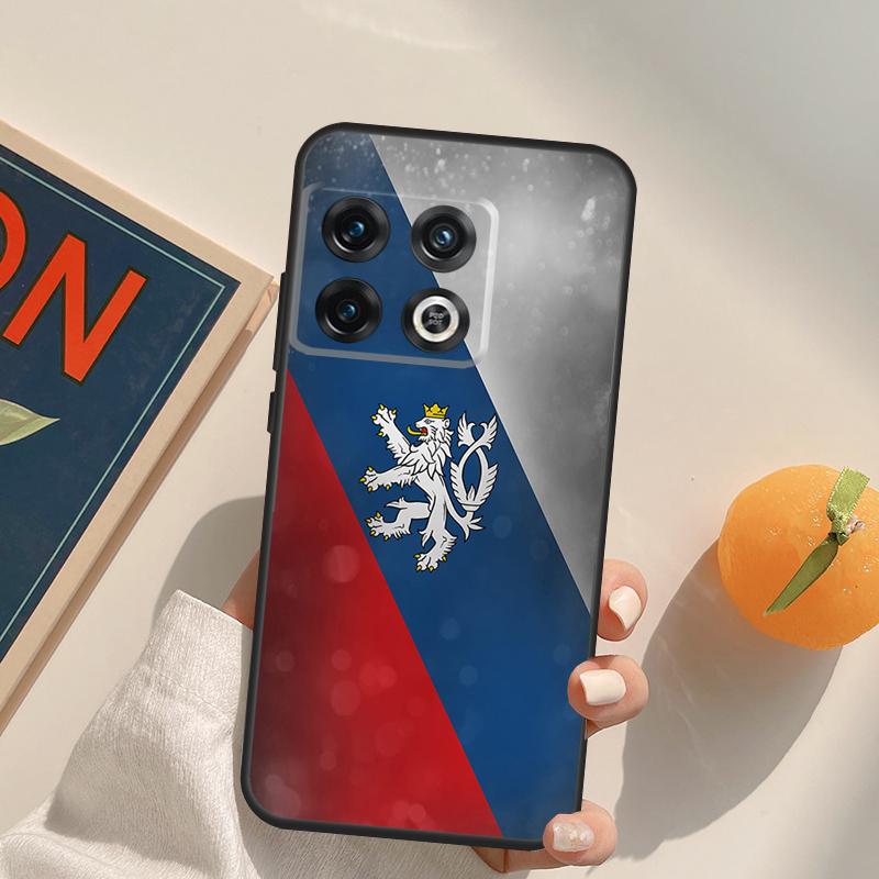 Czech Republic Czech Flag Case For OnePlus 13T 10T 10R 12R 13R 15 13 12 11 10 9 Pro Nord CE 5 2 3 4 Lite N20 N30 Cover
