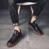 Мужские ботинки из спилковой кожи, брендовые водонепроницаемые зимние ботинки на шнуровке для мужчин 2024 года, новые классические повседневные рабочие ботинки для мужчин222
