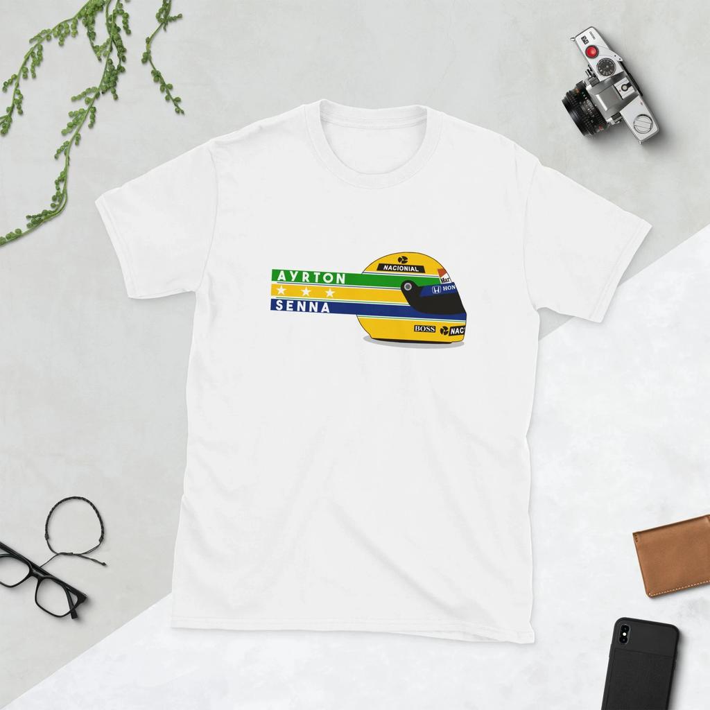 Ayrton Senna Formula 1 Graphic T Shirts Gym T-shirts Man T-shirts for Men Mens Clothing Y2k Liam Payne Tops Tees Men's