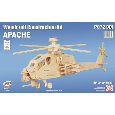 Quay Деревянная модель Вертолет (Apache)