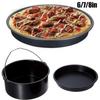 Air Fryer Accessories 2-piece Bake Cake Basket Bake Pizza Tray